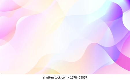 Wave Abstract Background. For Flyer, Brochure, Booklet And Websites Design Vector Illustration with Color Gradient