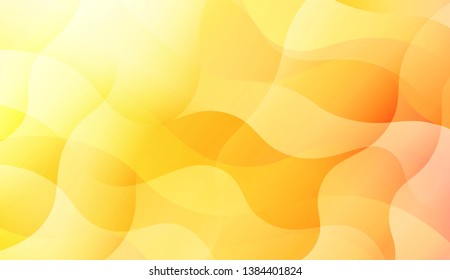 Wave Abstract Background. For Flyer, Brochure, Booklet And Websites Design Vector Illustration with Color Gradient