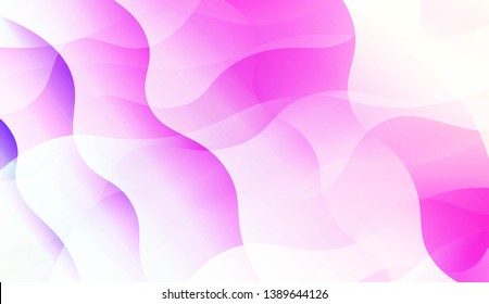 Wave Abstract Background. For Flyer, Brochure, Booklet And Websites Design Vector Illustration with Color Gradient
