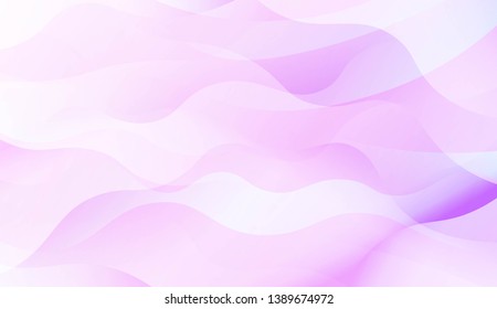 Wave Abstract Background. For Flyer, Brochure, Booklet And Websites Design Vector Illustration with Color Gradient