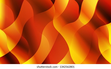 Wave Abstract Background. For Futuristic Ad, Booklets. Vector Illustration with Color Gradient.