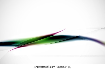 Fondo ondulado abstracto, color azul verde y violeta. Plantilla de presentación empresarial o de alta tecnología o diseño publicitario