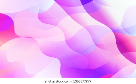 Wave Abstract Background with line, geometric shape. Creative Gradient Background. For Greeting Card, Brochure, Banner Calendar. Vector Illustration