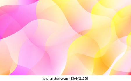 Wave Abstract Background with line, geometric shape. Creative Gradient Background. For Greeting Card, Brochure, Banner Calendar. Vector Illustration