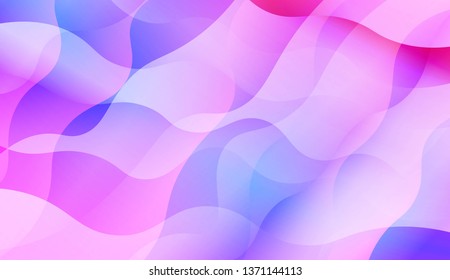 Wave Abstract Background with line, geometric shape. Creative Gradient Background. For Greeting Card, Brochure, Banner Calendar. Vector Illustration