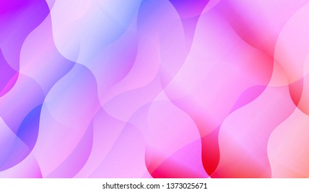 Wave Abstract Background with line, geometric shape. Creative Gradient Background. For Greeting Card, Brochure, Banner Calendar. Vector Illustration