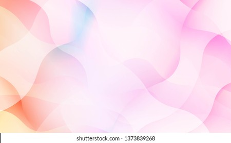 Wave Abstract Background with line, geometric shape. Creative Gradient Background. For Greeting Card, Brochure, Banner Calendar. Vector Illustration
