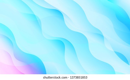 Wave Abstract Background with line, geometric shape. Creative Gradient Background. For Greeting Card, Brochure, Banner Calendar. Vector Illustration