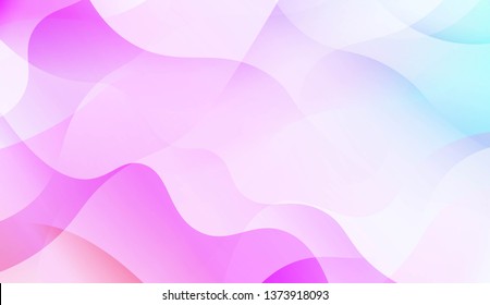 Wave Abstract Background with line, geometric shape. Creative Gradient Background. For Greeting Card, Brochure, Banner Calendar. Vector Illustration