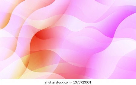 Wave Abstract Background with line, geometric shape. Creative Gradient Background. For Greeting Card, Brochure, Banner Calendar. Vector Illustration