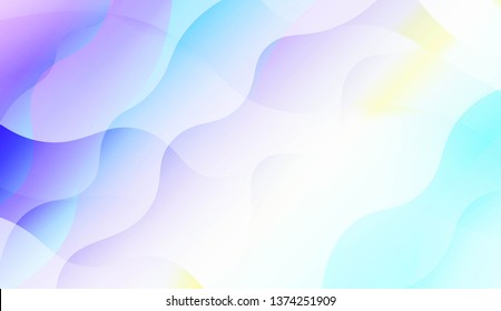 Wave Abstract Background with line, geometric shape. Creative Gradient Background. For Greeting Card, Brochure, Banner Calendar. Vector Illustration