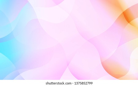 Wave Abstract Background with line, geometric shape. Creative Gradient Background. For Greeting Card, Brochure, Banner Calendar. Vector Illustration