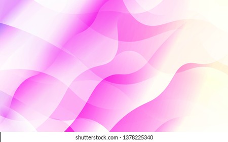 Wave Abstract Background with line, geometric shape. Creative Gradient Background. For Greeting Card, Brochure, Banner Calendar. Vector Illustration