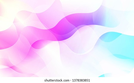 Wave Abstract Background with line, geometric shape. Creative Gradient Background. For Greeting Card, Brochure, Banner Calendar. Vector Illustration