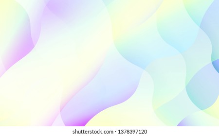 Wave Abstract Background with line, geometric shape. Creative Gradient Background. For Greeting Card, Brochure, Banner Calendar. Vector Illustration
