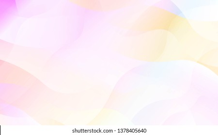 Wave Abstract Background with line, geometric shape. Creative Gradient Background. For Greeting Card, Brochure, Banner Calendar. Vector Illustration