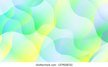 Wave Abstract Background with line, geometric shape. Creative Gradient Background. For Greeting Card, Brochure, Banner Calendar. Vector Illustration