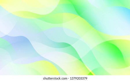 Wave Abstract Background with line, geometric shape. Creative Gradient Background. For Greeting Card, Brochure, Banner Calendar. Vector Illustration