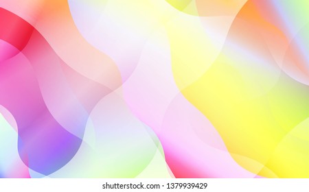 Wave Abstract Background with line, geometric shape. Creative Gradient Background. For Greeting Card, Brochure, Banner Calendar. Vector Illustration