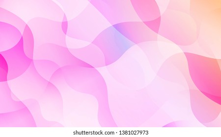 Wave Abstract Background with line, geometric shape. Creative Gradient Background. For Greeting Card, Brochure, Banner Calendar. Vector Illustration