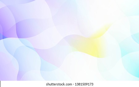 Wave Abstract Background with line, geometric shape. Creative Gradient Background. For Greeting Card, Brochure, Banner Calendar. Vector Illustration
