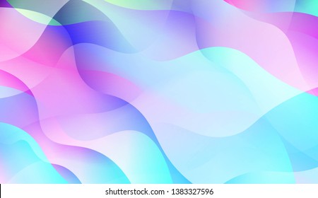 Wave Abstract Background with line, geometric shape. Creative Gradient Background. For Greeting Card, Brochure, Banner Calendar. Vector Illustration