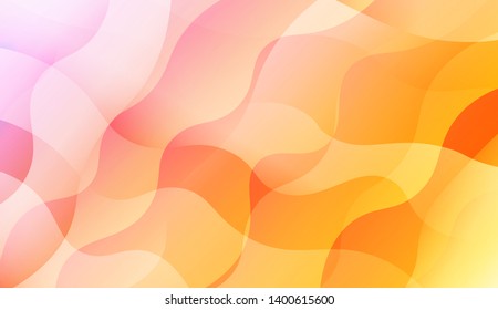 Wave Abstract Background with line, geometric shape. Creative Gradient Background. For Greeting Card, Brochure, Banner Calendar. Vector Illustration