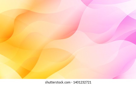 Wave Abstract Background with line, geometric shape. Creative Gradient Background. For Greeting Card, Brochure, Banner Calendar. Vector Illustration