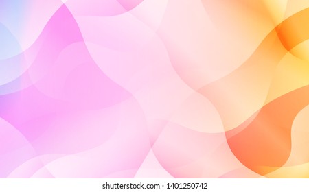 Wave Abstract Background with line, geometric shape. Creative Gradient Background. For Greeting Card, Brochure, Banner Calendar. Vector Illustration