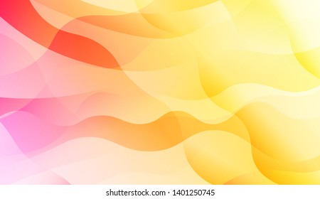 Wave Abstract Background with line, geometric shape. Creative Gradient Background. For Greeting Card, Brochure, Banner Calendar. Vector Illustration