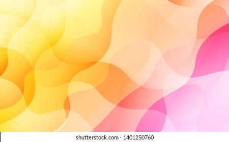 Wave Abstract Background with line, geometric shape. Creative Gradient Background. For Greeting Card, Brochure, Banner Calendar. Vector Illustration