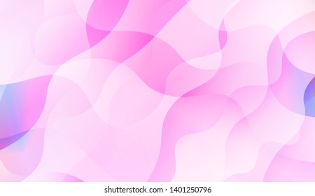 Wave Abstract Background with line, geometric shape. Creative Gradient Background. For Greeting Card, Brochure, Banner Calendar. Vector Illustration