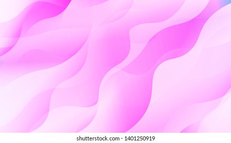Wave Abstract Background with line, geometric shape. Creative Gradient Background. For Greeting Card, Brochure, Banner Calendar. Vector Illustration