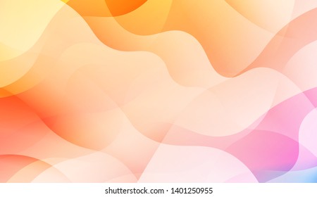 Wave Abstract Background with line, geometric shape. Creative Gradient Background. For Greeting Card, Brochure, Banner Calendar. Vector Illustration
