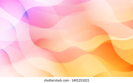Wave Abstract Background with line, geometric shape. Creative Gradient Background. For Greeting Card, Brochure, Banner Calendar. Vector Illustration