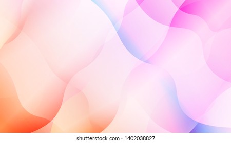 Wave Abstract Background with line, geometric shape. Creative Gradient Background. For Greeting Card, Brochure, Banner Calendar. Vector Illustration