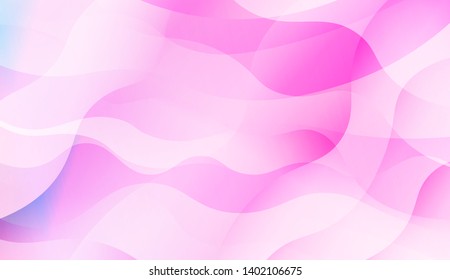 Wave Abstract Background with line, geometric shape. Creative Gradient Background. For Greeting Card, Brochure, Banner Calendar. Vector Illustration