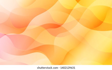 Wave Abstract Background with line, geometric shape. Creative Gradient Background. For Greeting Card, Brochure, Banner Calendar. Vector Illustration
