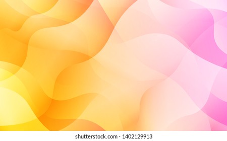 Wave Abstract Background with line, geometric shape. Creative Gradient Background. For Greeting Card, Brochure, Banner Calendar. Vector Illustration
