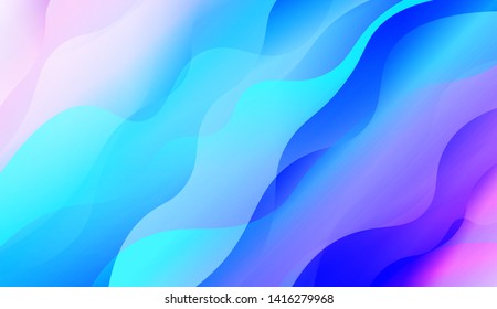 Wave Abstract Background with line, geometric shape. Creative Gradient Background. For Greeting Card, Brochure, Banner Calendar. Vector Illustration