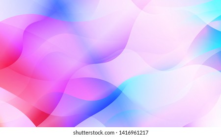 Wave Abstract Background with line, geometric shape. Creative Gradient Background. For Greeting Card, Brochure, Banner Calendar. Vector Illustration