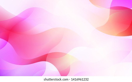Wave Abstract Background with line, geometric shape. Creative Gradient Background. For Greeting Card, Brochure, Banner Calendar. Vector Illustration