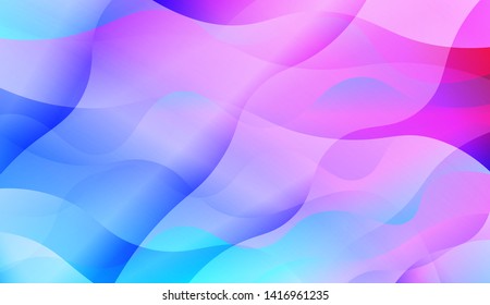 Wave Abstract Background with line, geometric shape. Creative Gradient Background. For Greeting Card, Brochure, Banner Calendar. Vector Illustration