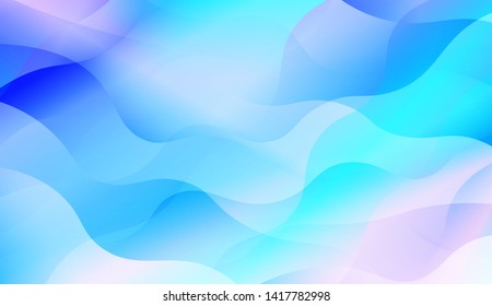 Wave Abstract Background with line, geometric shape. Creative Gradient Background. For Greeting Card, Brochure, Banner Calendar. Vector Illustration
