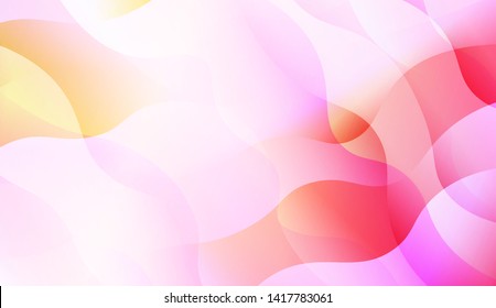 Wave Abstract Background with line, geometric shape. Creative Gradient Background. For Greeting Card, Brochure, Banner Calendar. Vector Illustration