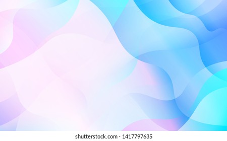 Wave Abstract Background with line, geometric shape. Creative Gradient Background. For Greeting Card, Brochure, Banner Calendar. Vector Illustration