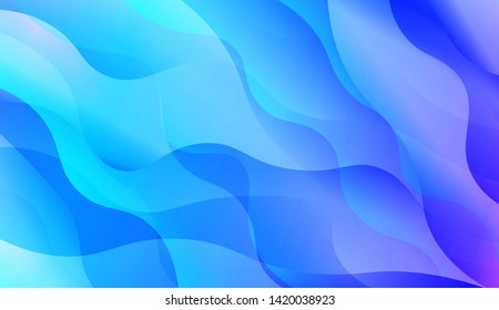 Wave Abstract Background with line, geometric shape. Creative Gradient Background. For Greeting Card, Brochure, Banner Calendar. Vector Illustration