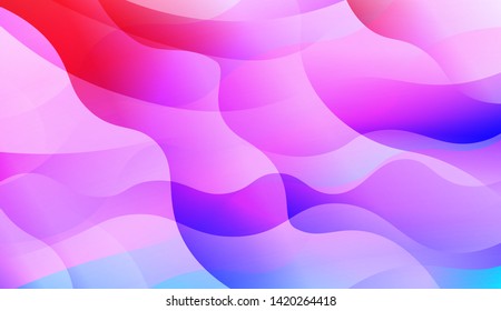 Wave Abstract Background with line, geometric shape. Creative Gradient Background. For Greeting Card, Brochure, Banner Calendar. Vector Illustration