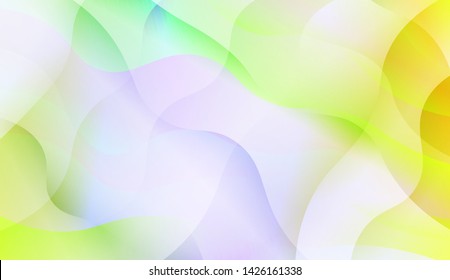 Wave Abstract Background with line, geometric shape. Creative Gradient Background. For Greeting Card, Brochure, Banner Calendar. Vector Illustration
