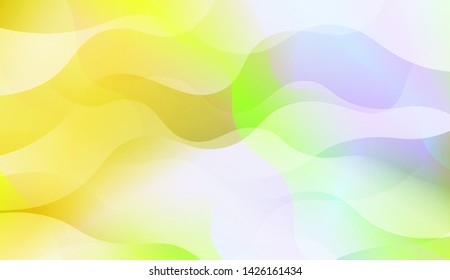 Wave Abstract Background with line, geometric shape. Creative Gradient Background. For Greeting Card, Brochure, Banner Calendar. Vector Illustration